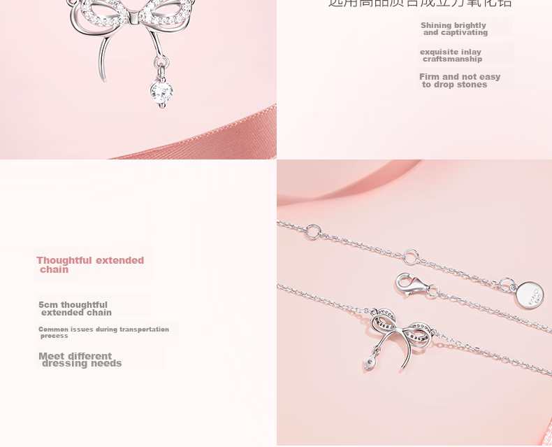 Серебряное колье Fanci