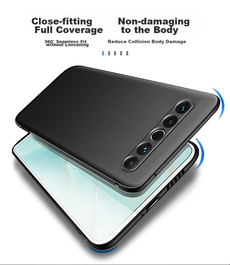 Чехол Freeson для Meizu 17/Meizu 17 Pro, противоударный, из ТПУ, матовый, черный