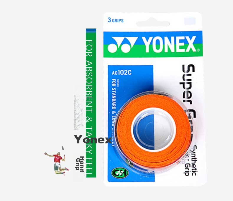 Набор воланов для бадминтона YONEX AC-102C, 3 шт., темно-оранжевый