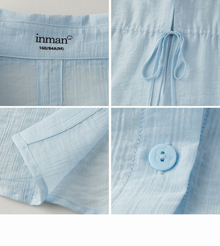 Женская рубашка INMAN Lyocell Tencel, легкая, летняя, новая версия, цвет лимонно-желтый, размер XL