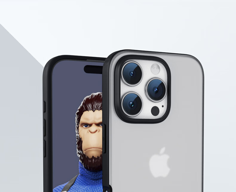 Чехол для Apple iPhone 16 Lanxingxiansheng, противоударный, ультратонкий, матовый, элегантный черный
