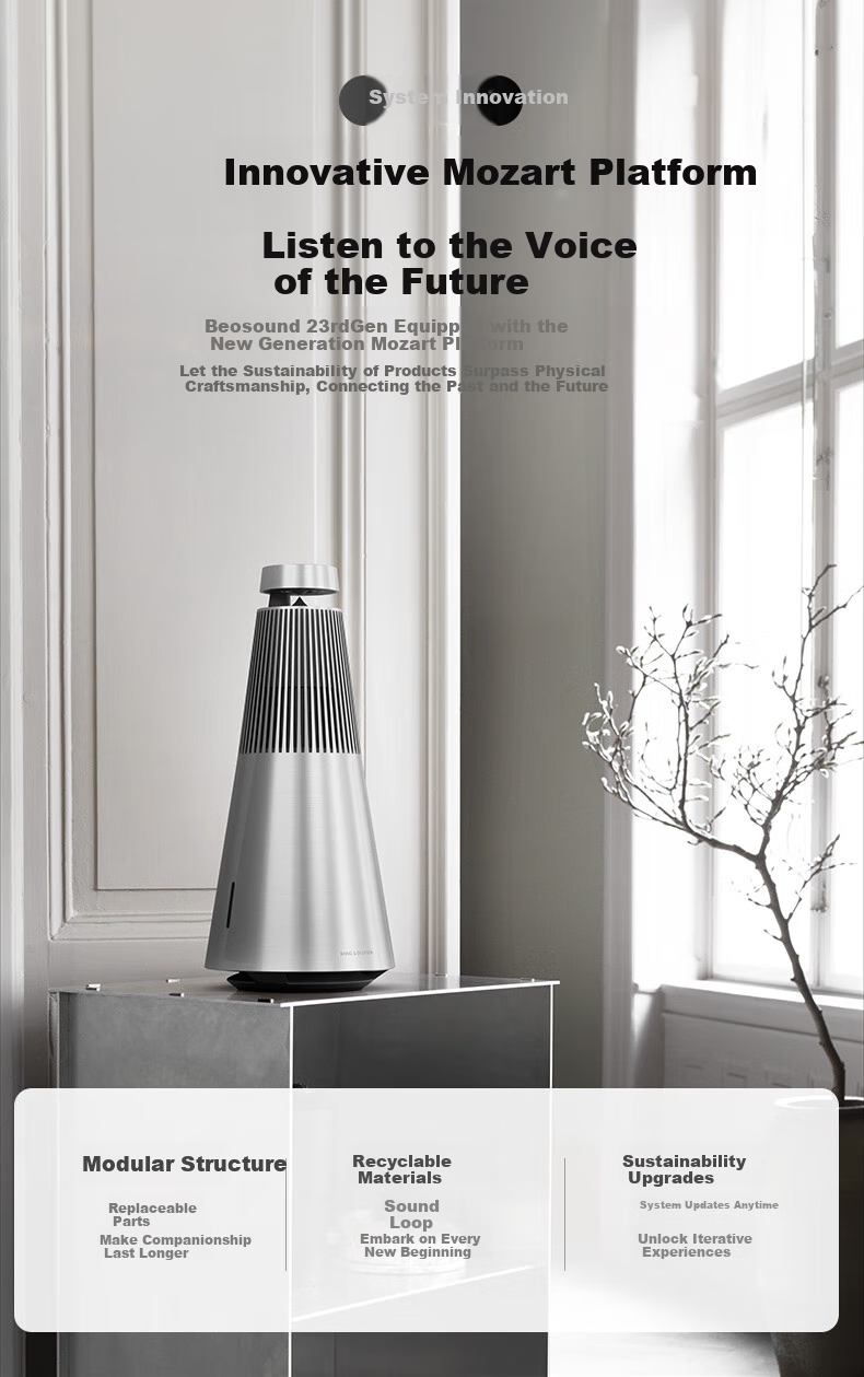 Портативная колонка B&O Beosound 2 3rd Gen, беспроводная, золотистая