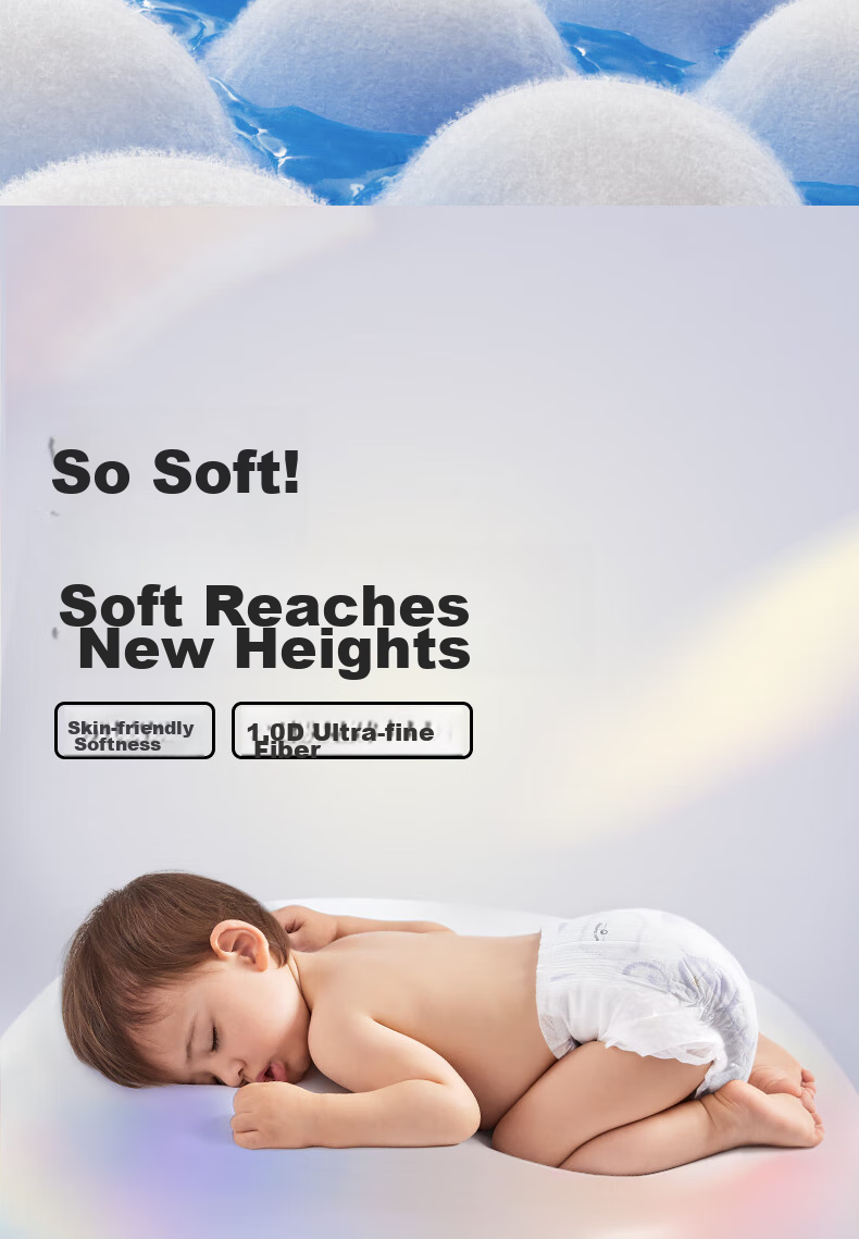 Подгузники Babycare Royal Pro Ultra-Thin Breathable Diapers M40 (6-11кг), ультратонкие, дышащие, с высокой впитываемостью, размер M, 40 шт.