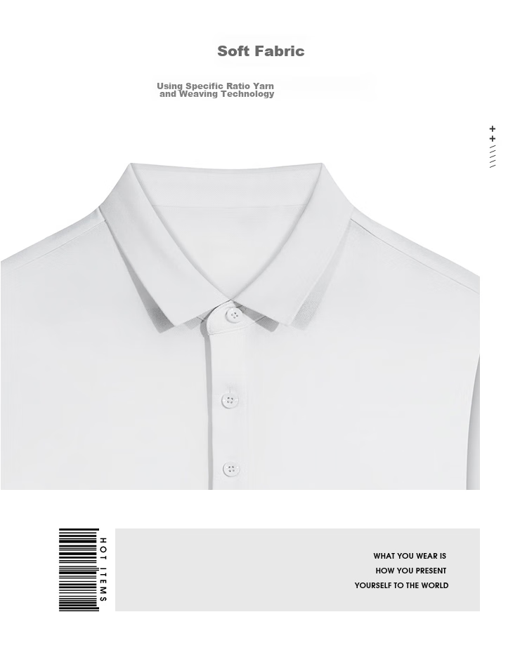 Мужская рубашка-поло Jeanswest, летняя модель 2025, легкая, антибактериальная, быстросохнущая, свободного кроя, с коротким рукавом, повседневная, прохладная и дышащая, однотонная, размер 2XL