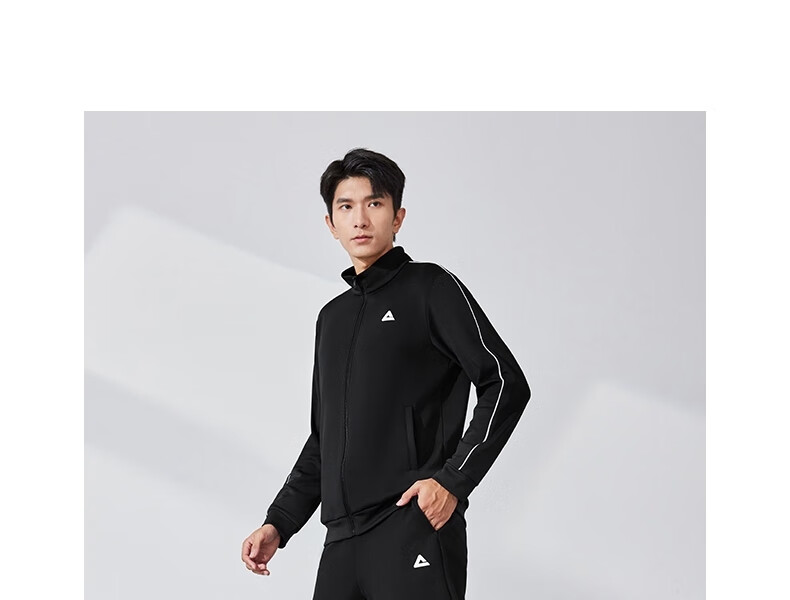 Мужские спортивные штаны PEAK DF334007, флисовые, утепленные, теплые, вязаные джоггеры, свободные, повседневные брюки