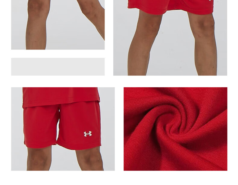 Детские спортивные шорты UNDER ARMOUR для мальчиков, быстросохнущие, для тренировок на открытом воздухе, бега, студенческих соревнований, баскетбольная форма