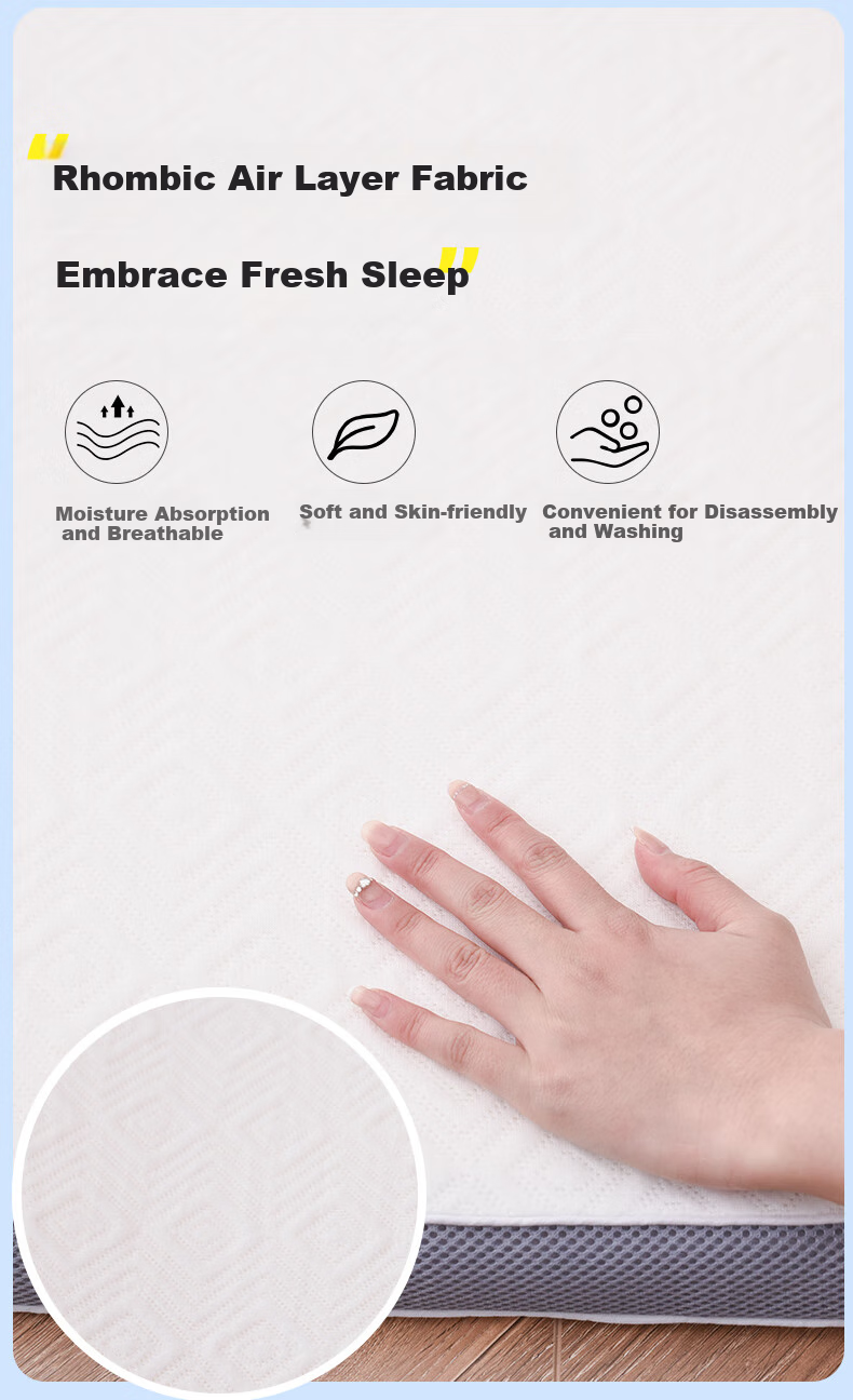 Матрас Noyoke Tranquil Dream, пена с эффектом памяти, размер 1.5x2 м, 5 см, белый