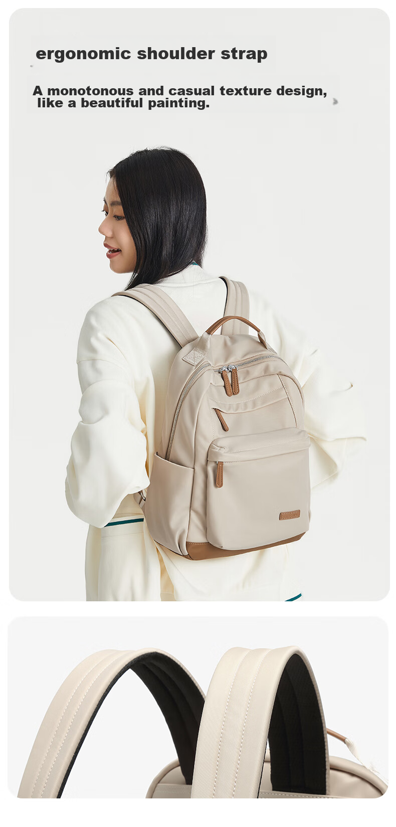 Рюкзак Laifu Travel Bag, 14-дюймовый рюкзак для ноутбука, легкий рюкзак для студентов колледжа, вместительный универсальный плечевой рюкзак, подарок на День святого Валентина