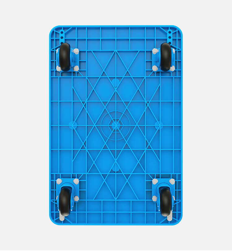 Тележка складная Xinyuechanghui, платформа 90x60 см, грузоподъемность 350 кг, колеса TPR, пластик/сталь