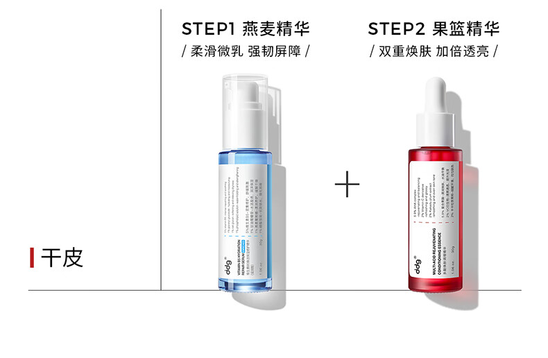 ddg果篮精华果酸杏仁酸控油亮肤去角质闭口面部提亮舒缓修护30g