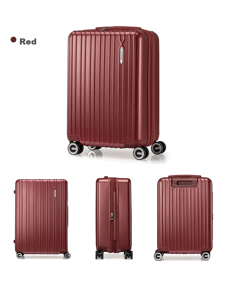 Чемодан AMERICAN TOURISTER, 28 дюймов, большой вместимости, с расширением, кодовым замком, колесами-самолетами, синий
