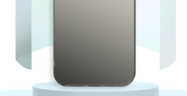 Противоударный чехол Baozou для Huawei Mate70 Pro/Pro+, силиконовый, серый, лазерный градиент