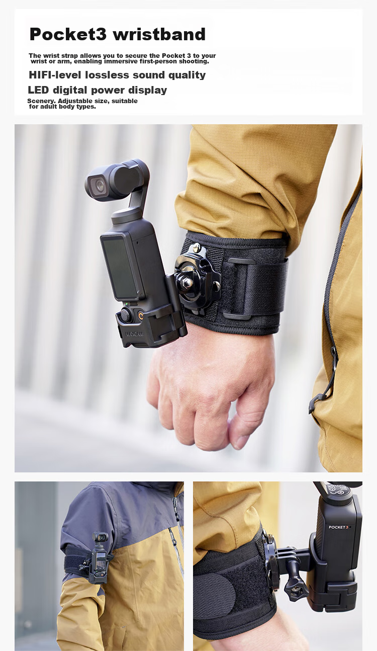 MAXCAM, портативный селфи-штатив для DJI Osmo Pocket 3, настольная подставка для видеоблогов, аксессуар