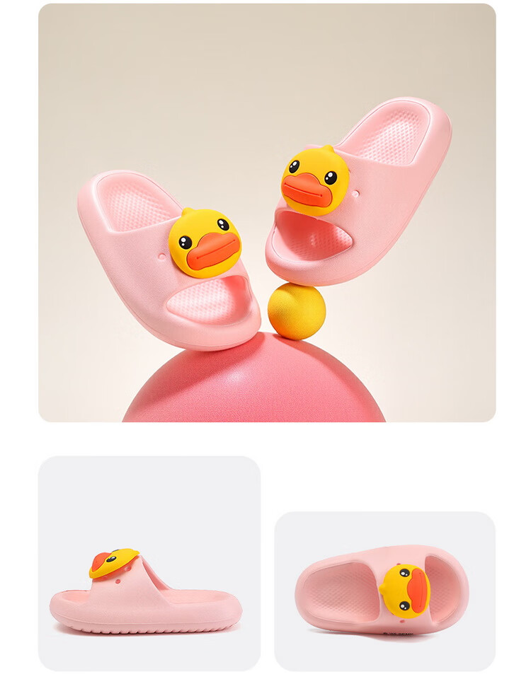 Детские шлепанцы B.Duck, домашняя обувь для мальчиков и девочек, милые сандалии с одной пряжкой, зеленые, размер 31