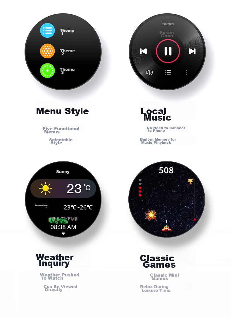 Смарт-часы Aigo V8 Smartwatch Flagship Edition