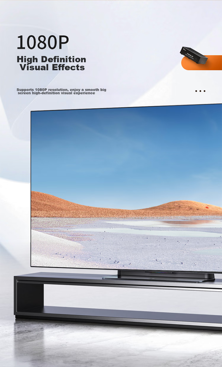 Разветвитель VGA SAMZHE HV-802W, 1 вход / 2 выхода, 250 МГц, поддержка HD 1080P, металлический корпус, черный