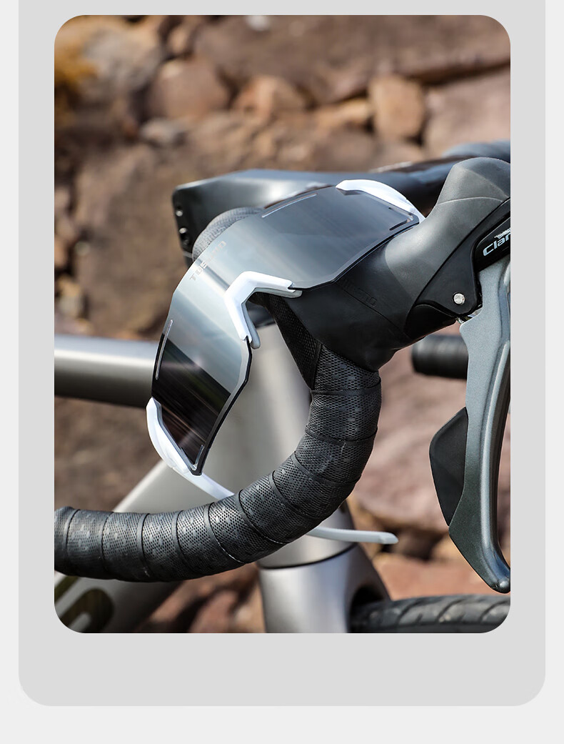 Велосипедные очки Tasiduizhang Day And Night Anti-Fog Cycling Glasses, ветрозащитные и пескозащитные без оправы для горного и шоссейного велосипеда