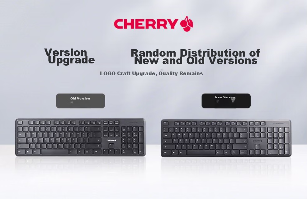 Беспроводной комплект CHERRY DW2300: клавиатура и мышь, черный. Полноразмерная, тихая, портативная, для офиса и дома.