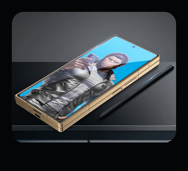 Защитное стекло BLUEO для Samsung W25, противоударное, антистатическое, HD Clear, антибликовое, 0.33 мм, 9H