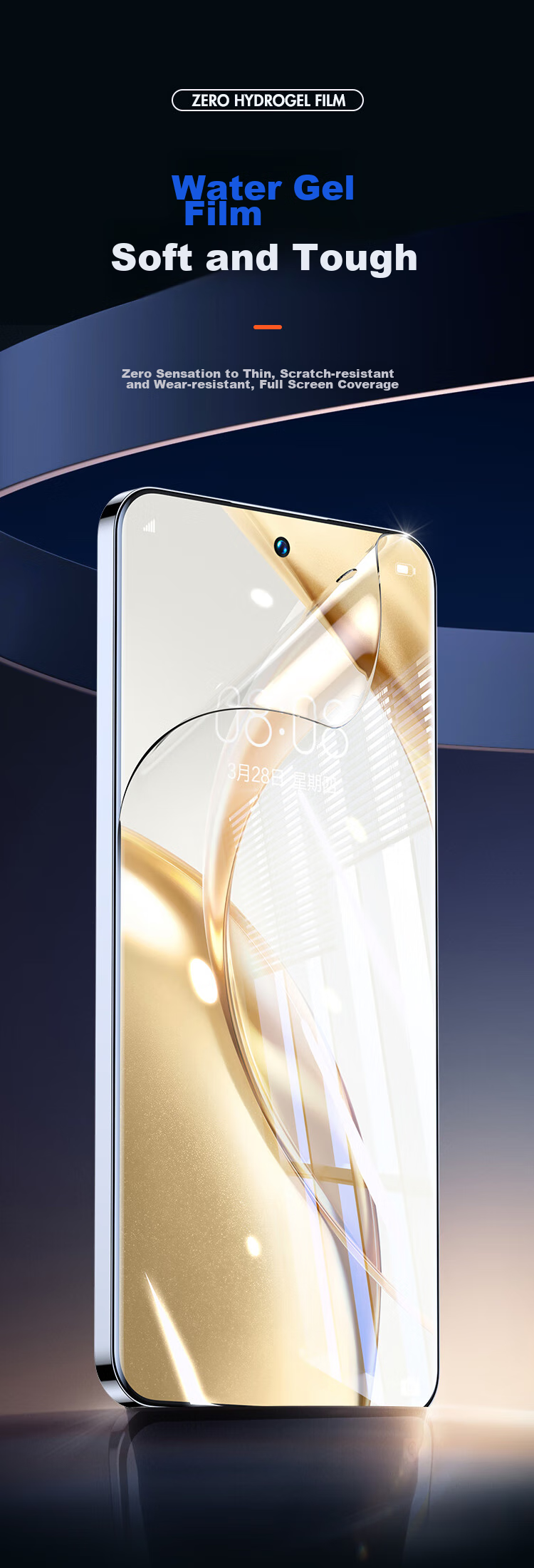 Защитная гидрогелевая пленка для Honor 200