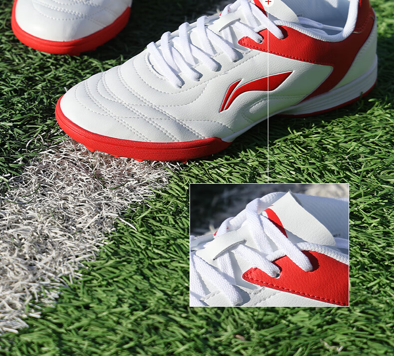 Футбольные бутсы Li-Ning для мужчин и женщин, профессиональные тренировочные шиповки TF для взрослых, подростков и детей, размер 40