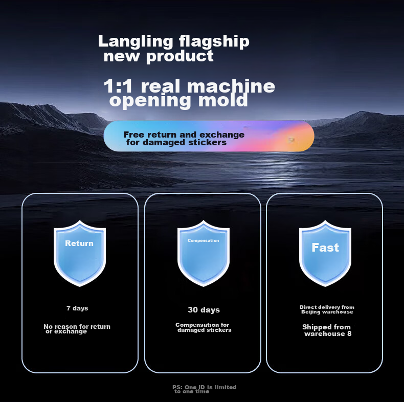Защитное стекло LANGLING для Apple iPhone 16, антишпионское, 25°, закаленное, полное покрытие, против отпечатков пальцев, 2 шт.