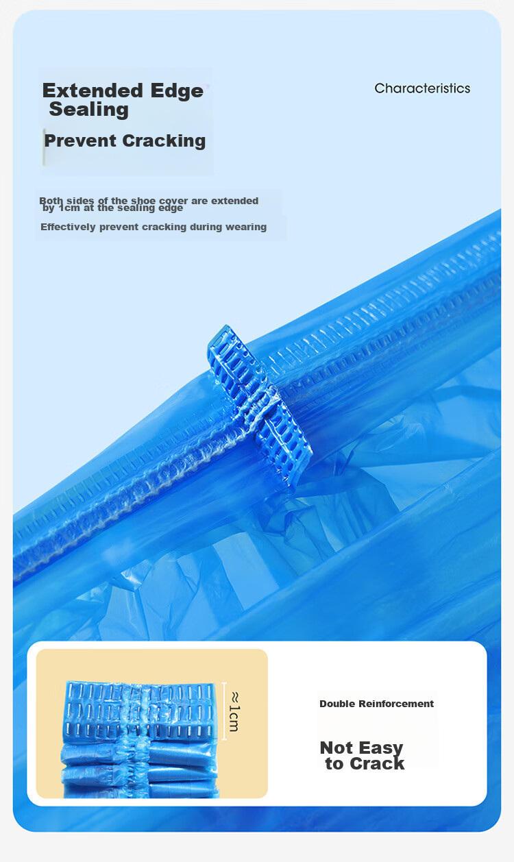 Одноразовые чехлы для обуви MARYYA, 200 шт., утолщенные, водонепроницаемые, из полиэтилена, для дома, детского сада, компьютера, для взрослых и детей
