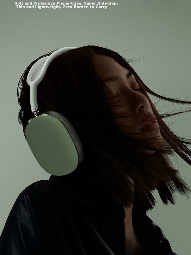 Защитный чехол ESCAPE для AirPods Max, прозрачный, силиконовый
