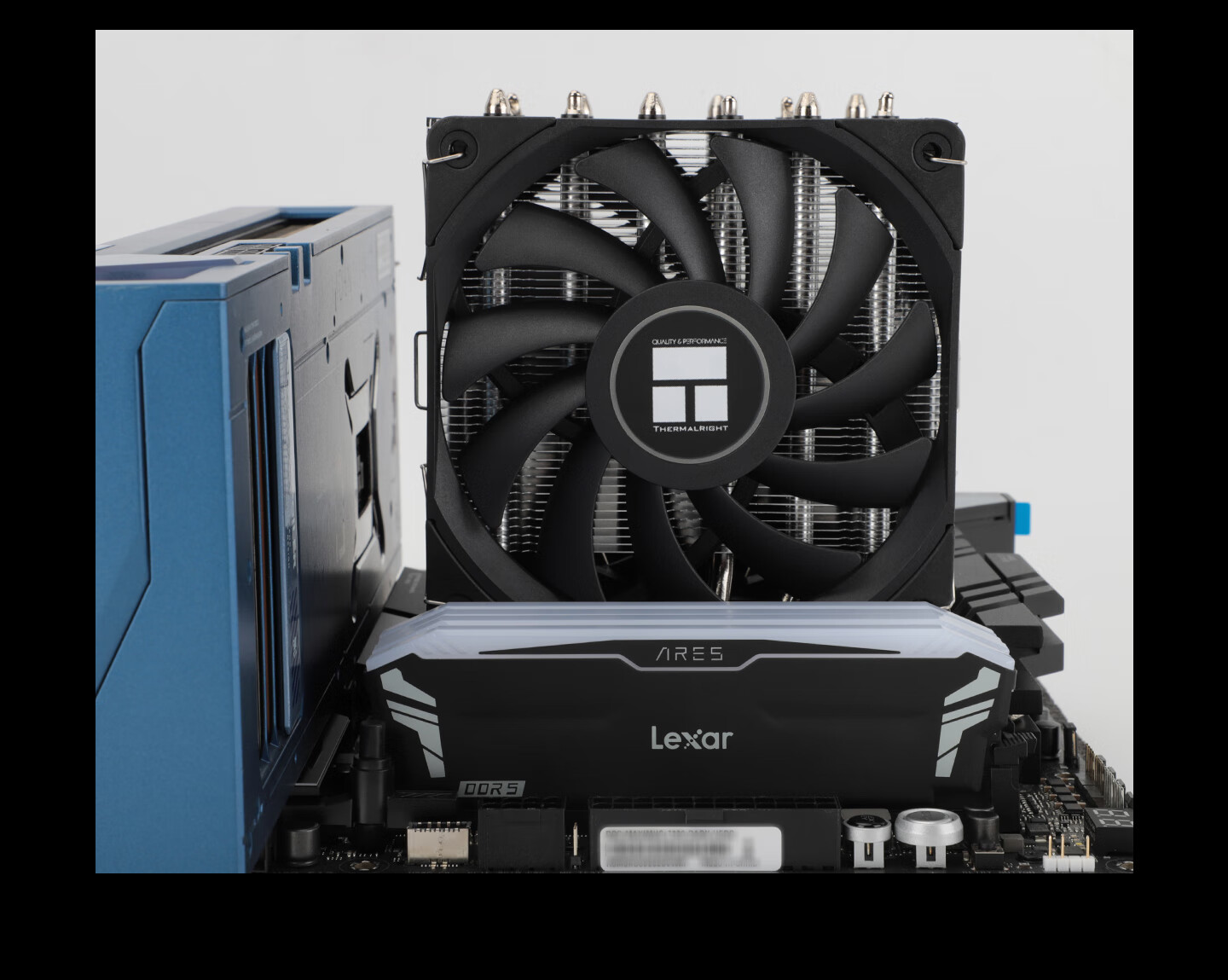 Система охлаждения Thermalright Royal Knight 120 SE, двухбашенный воздушный кулер с 6 тепловыми трубками AGHP GEN 5.0, без помех для памяти, RK120 SE