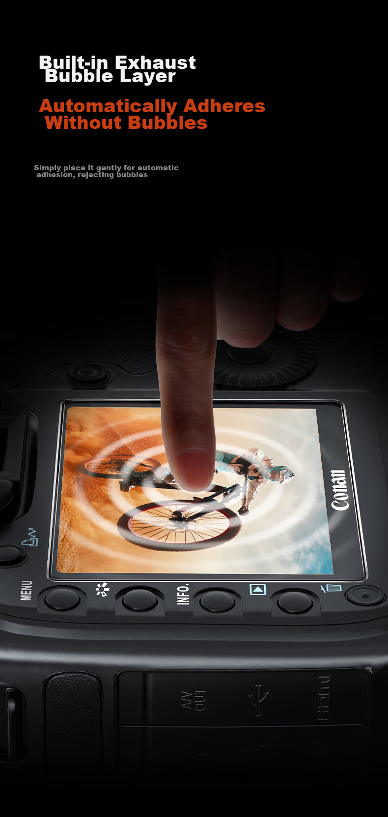 Защитная пленка Llano для экрана камеры Canon R50 R8, защитная пленка для зеркальных и беззеркальных камер, 1 шт.