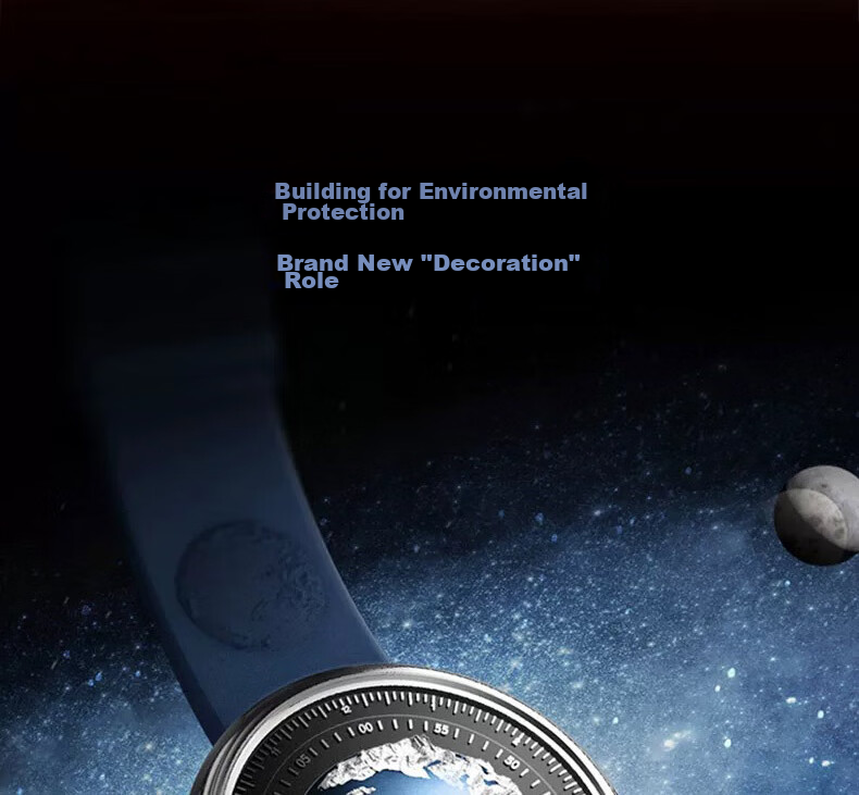 CIGA DESIGN U Series Blue Planet Earth Watch Upgraded Version Wristwatch, Men's Watch, New Year Gift