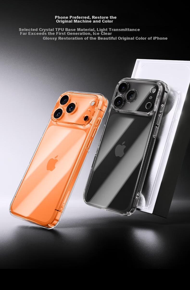 DIVI Ultra-Thin Zero-Feel Case для iPhone Air, совместимый с Apple 17 Air, защитный чехол, защита всего объектива, ультратонкий прозрачный силиконовый чехол с воздушной подушкой, противоударный для мужчин и женщин