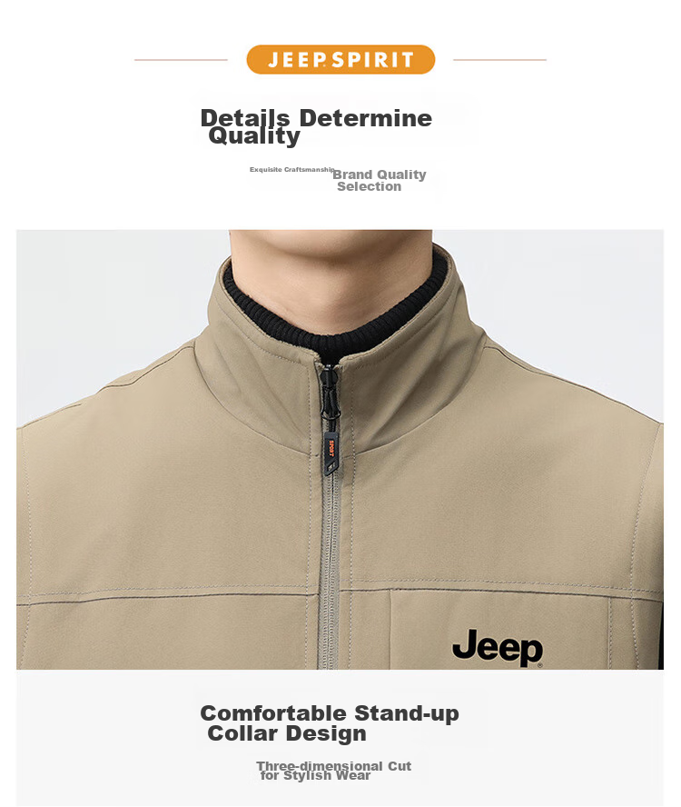 Мужской жилет JEEP SPIRIT, осенне-зимняя верхняя одежда, утепленный жилет из флиса, легкий и теплый