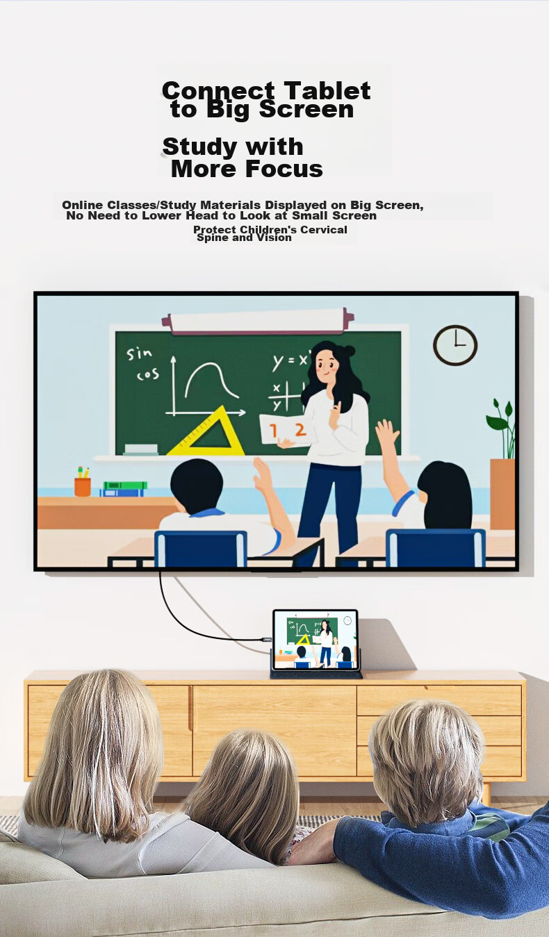 Кабель LinkStone Type-C - HDMI, 4K@60Hz, 3 метра, черный