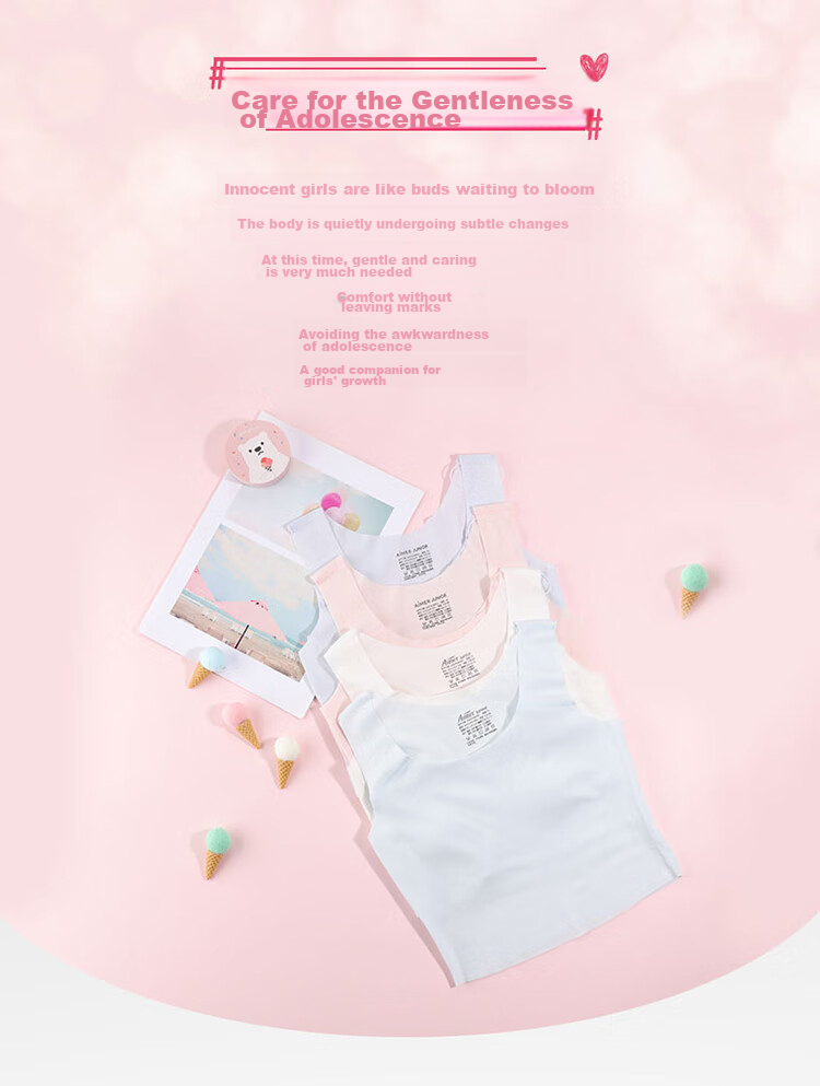 Aimer kids Комплект из 2-х трусов-шорт для девочек, модель AJ111242, цвет светло-розовый, размер 160