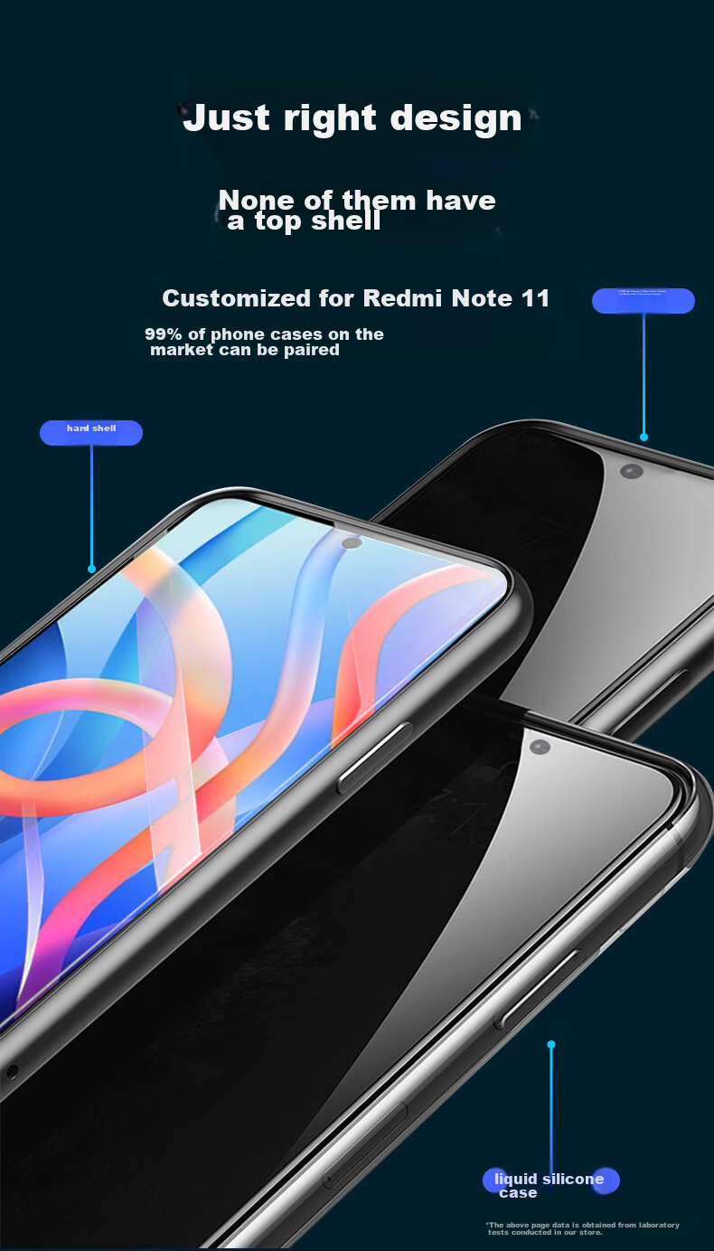 Защитное стекло KOOLIFE для Xiaomi Redmi Note 11 и Redmi Note 11T, полноэкранное, высокой четкости, защита от падений и отпечатков пальцев