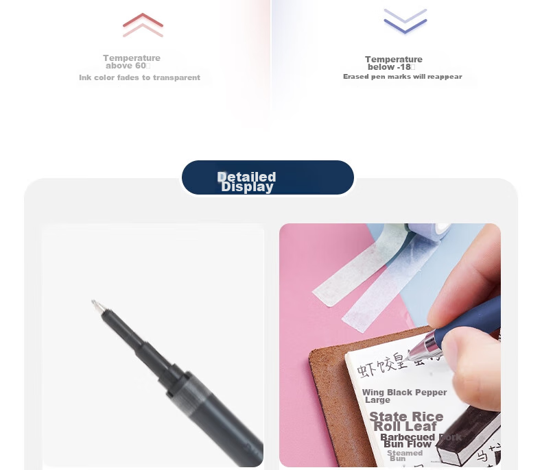 PILOT Erasable Pen Neutral Pen - ST Pressed Signature Pen for Students' Exams And Office Use LFPK-30S4S Xingwuyu 0.4mm Qilin Zuo/red