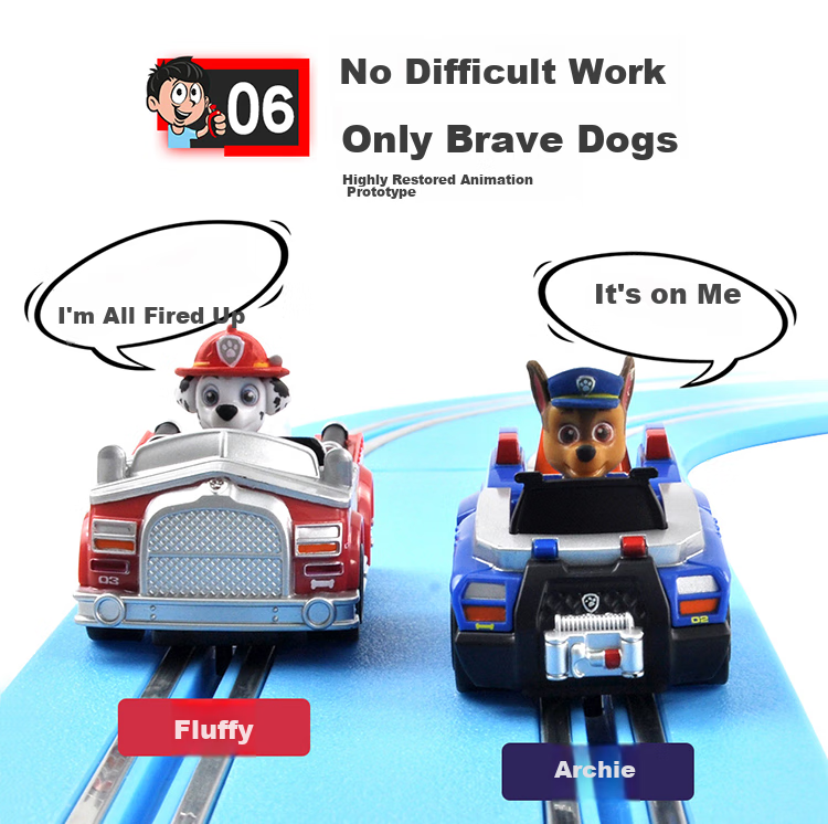 Машинка Carrera Track Car First Series Paw Patrol, радиоуправляемая, с пультом, для детей от 3 лет