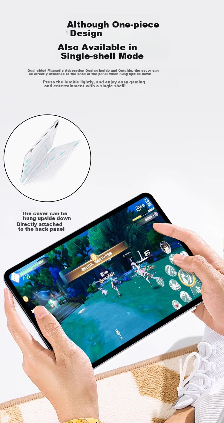 Чехол-книжка Remax для Apple iPad Air/Pro, защитный, черный, с подставкой, 10.9/11 дюймов