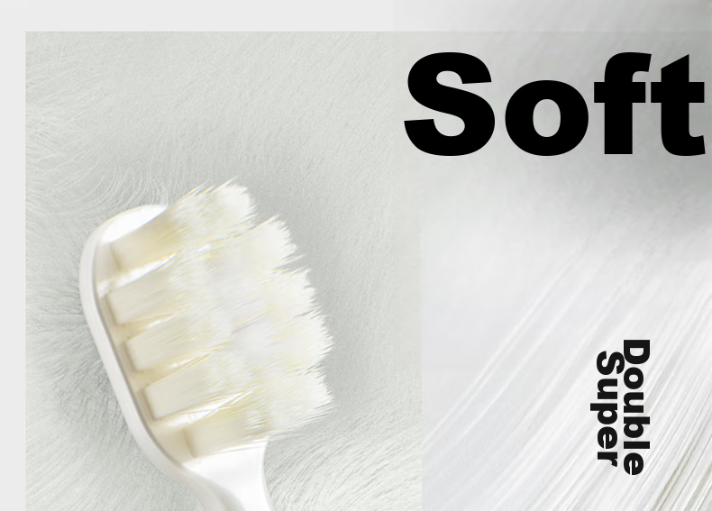 Зубная щетка EBISU Wide-Head Ultra-Soft Bristle, большая, для чувствительных десен, 2 шт., случайные цвета