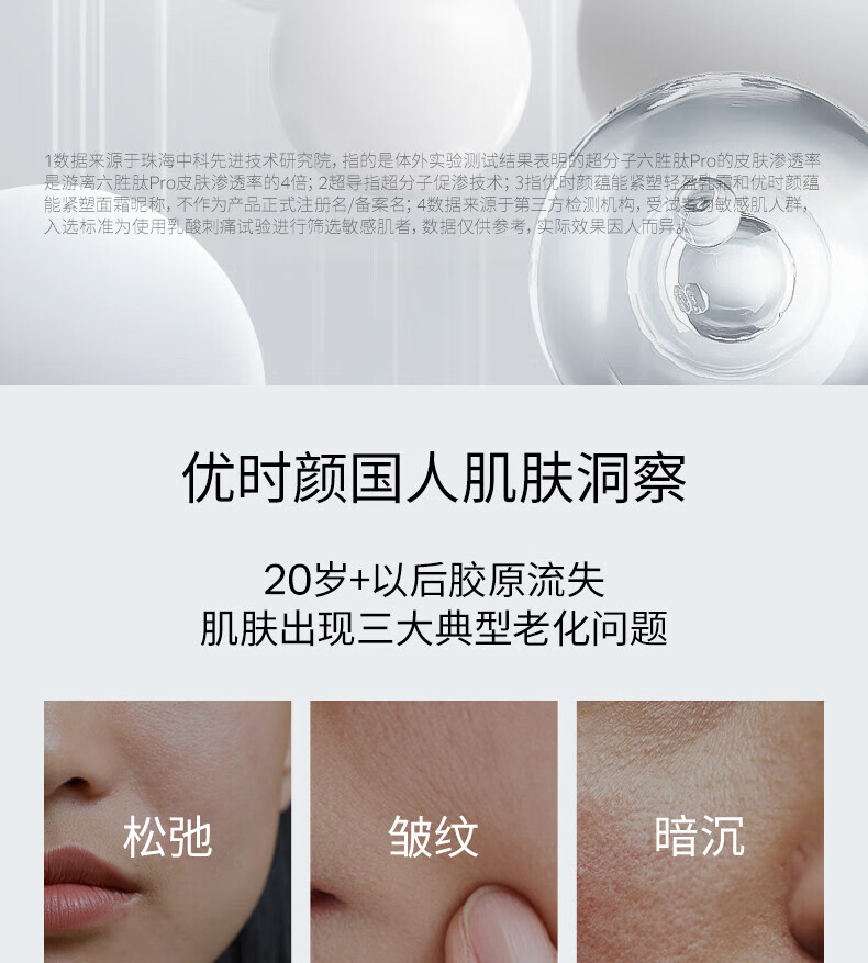 优时颜（UNISKIN）黑引力面霜50g轻盈版紧致淡纹秋冬抗皱提拉保湿礼物送女友