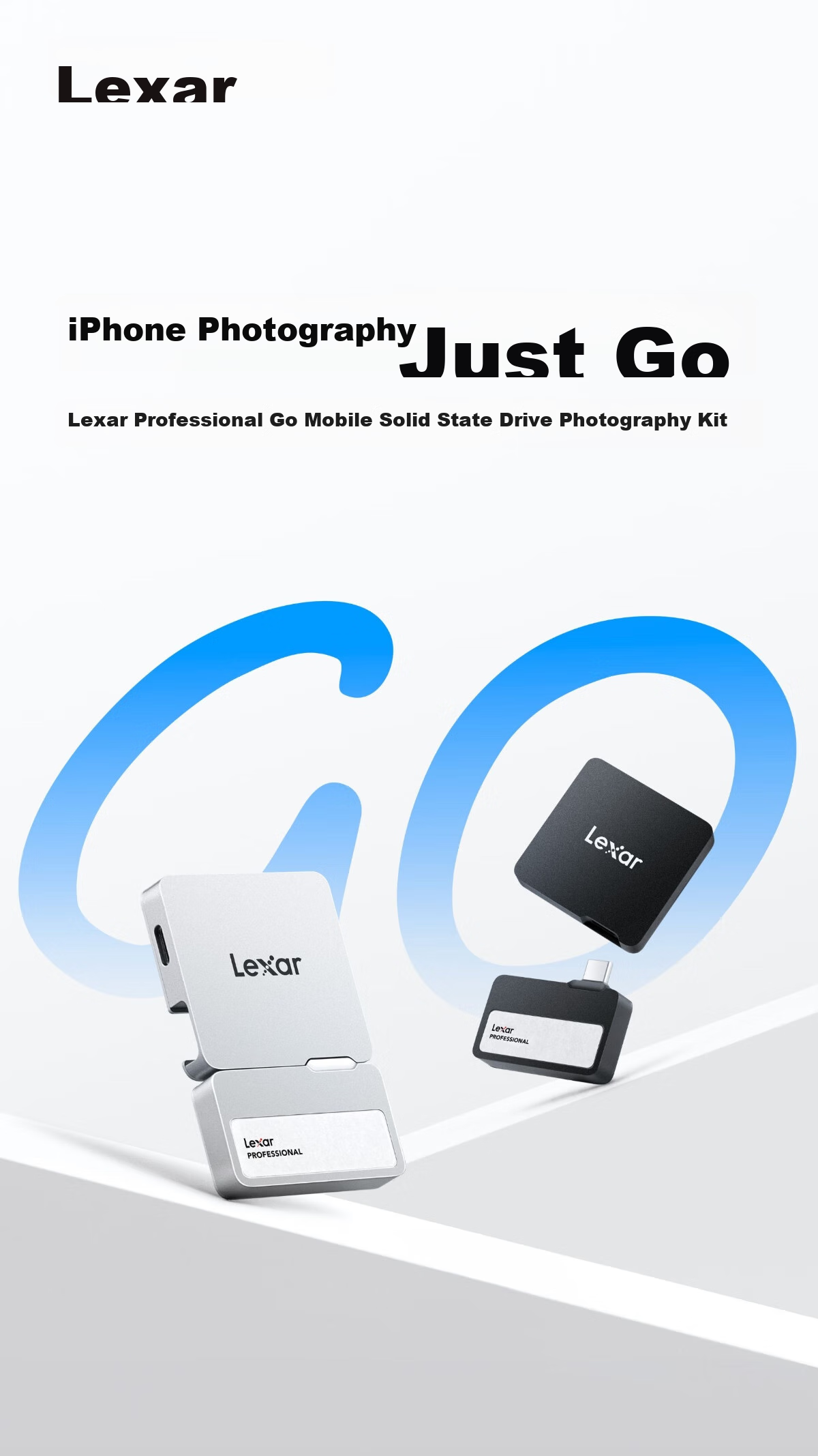 Портативный SSD-накопитель Lexar Professional GO 1 ТБ Type-C USB 3.2