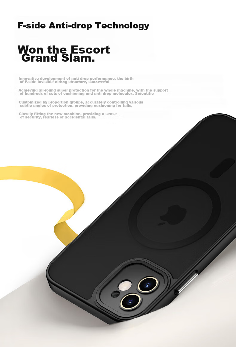 Чехол KEKLLE для iPhone 11, магнитный, с беспроводной зарядкой, противоударный, синий