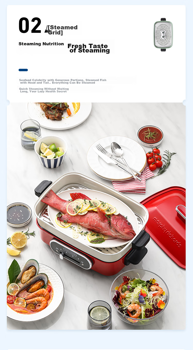 Мультиварка Morphy Richards MR9088, 2.5л, Белый