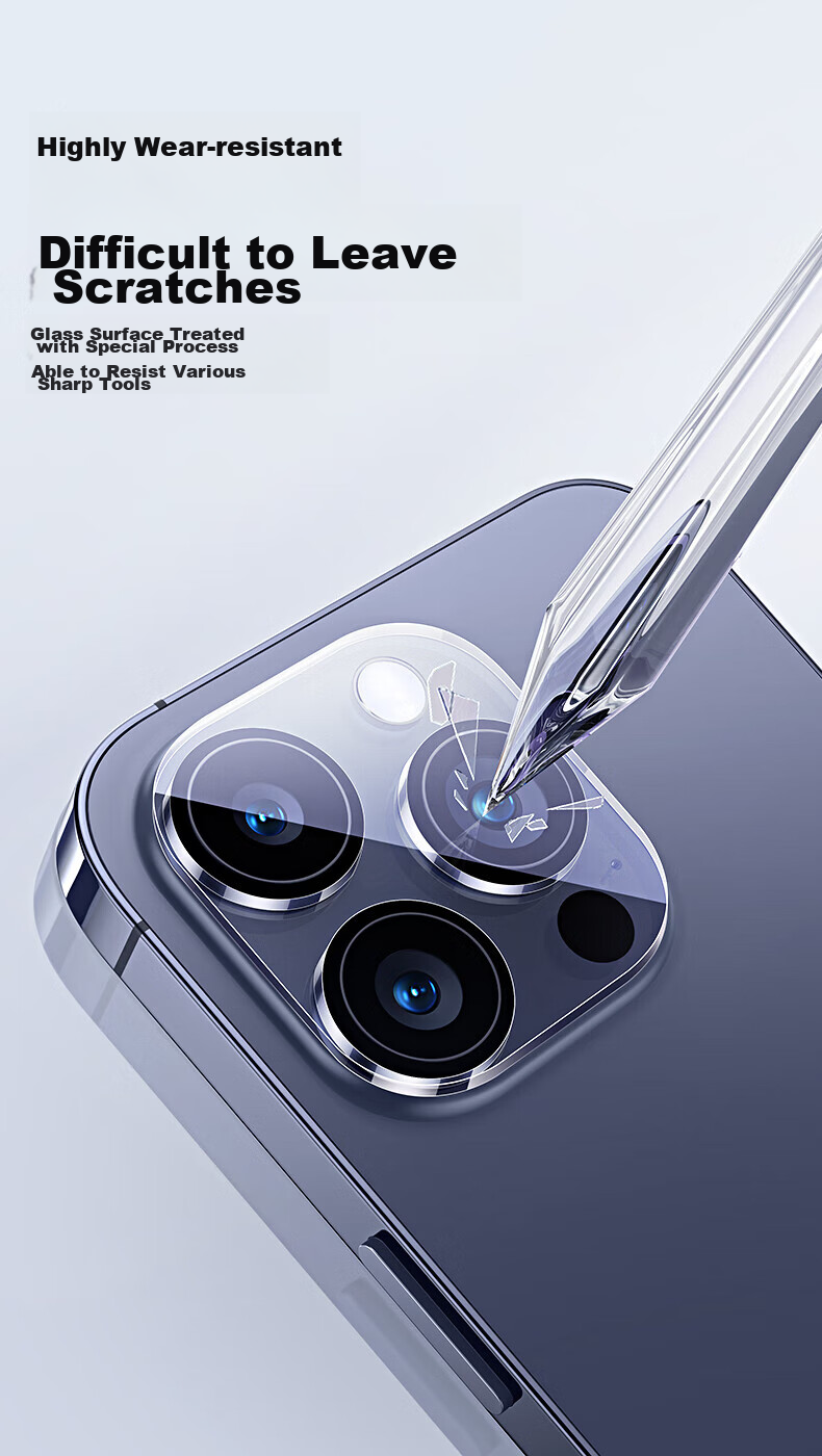 Защитная пленка для камеры DIVI для Apple iPhone 12 Pro Max, комплект из 2 шт.