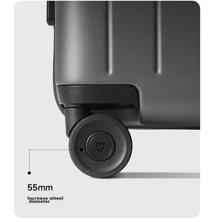 Чемодан Xiaomi Mijia Luggage, 24-дюймовый расширяемый, с поворотными колесами, дорожный чемодан для мужчин и женщин, большой вместимости, с кодовым замком, синий