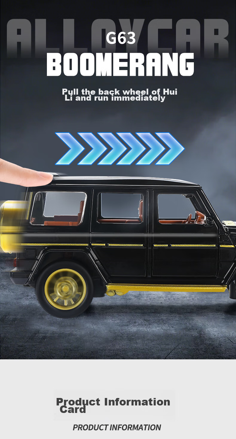 Модель автомобиля Mercedes-Benz G63