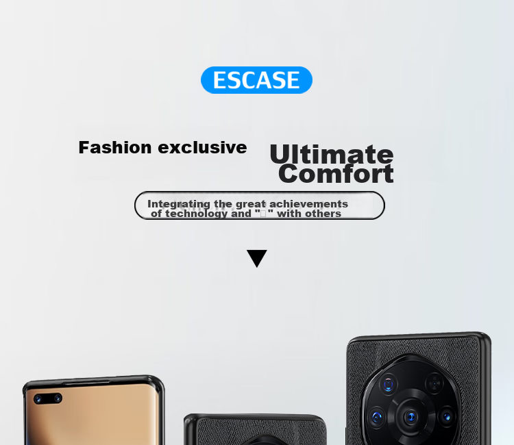 Чехол для телефона ESCAPE для Honor Magic3 Ultimate Edition, деловой стиль, защита от отпечатков пальцев, черный