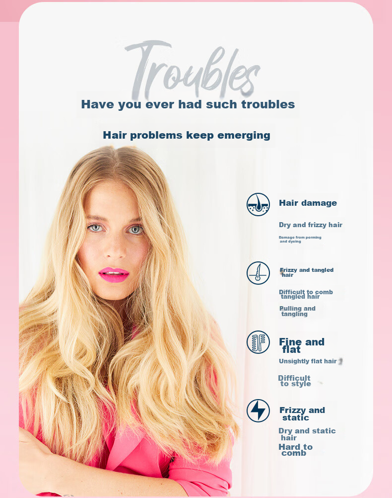 Расческа Tangle Angel, массажная, для укладки, для девочек, подарок на день рождения, цвет Вишневый цветущий персик