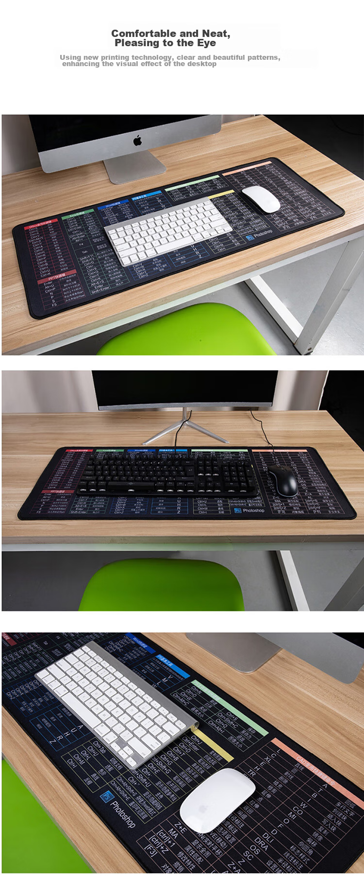 Большой игровой коврик для мыши